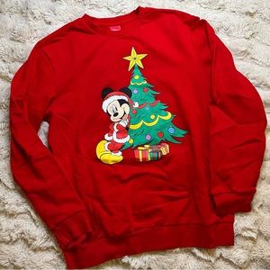 Mickey christmas sweatshirt